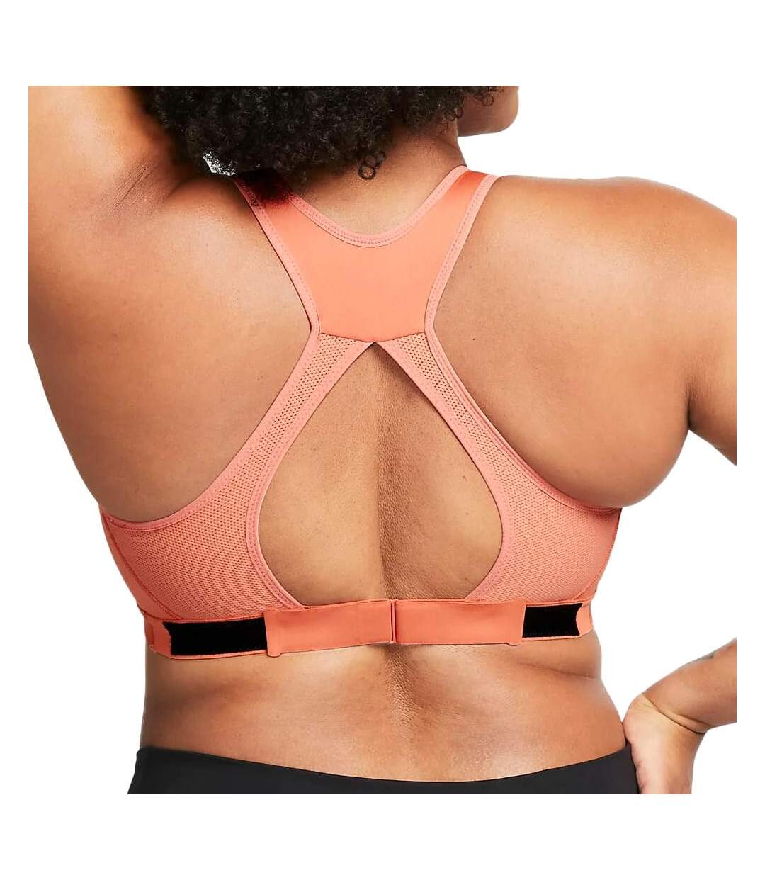 Brassière Orange Femme Nike Swsh - L-AB-2