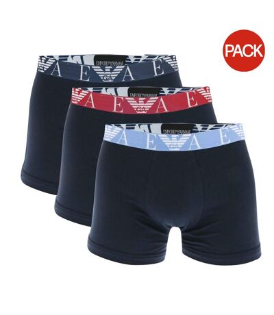 Boxers homme bleu marine Emporio Armani