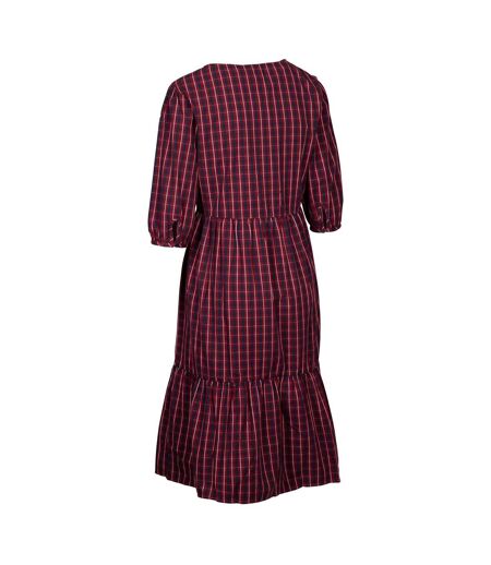 Womens/ladies helen casual dress dark cherry Trespass