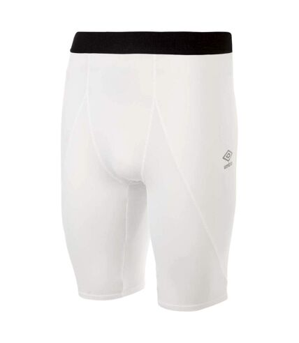 Umbro Mens Player Elite Power Shorts (White) - UTUO349