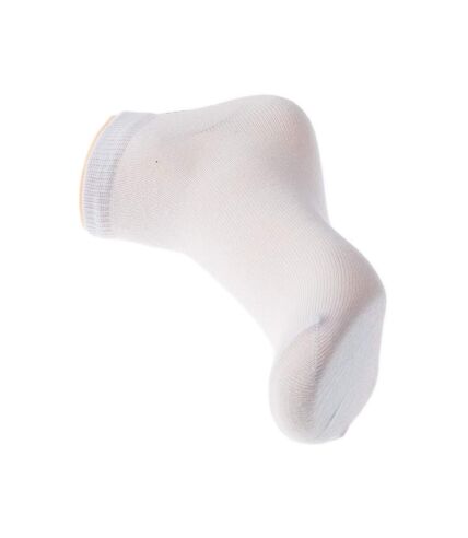 Chaussette Mini-chaussettes - Lot de 3 - Sans bouclette - Multisport - Fine - Coton - Blanc