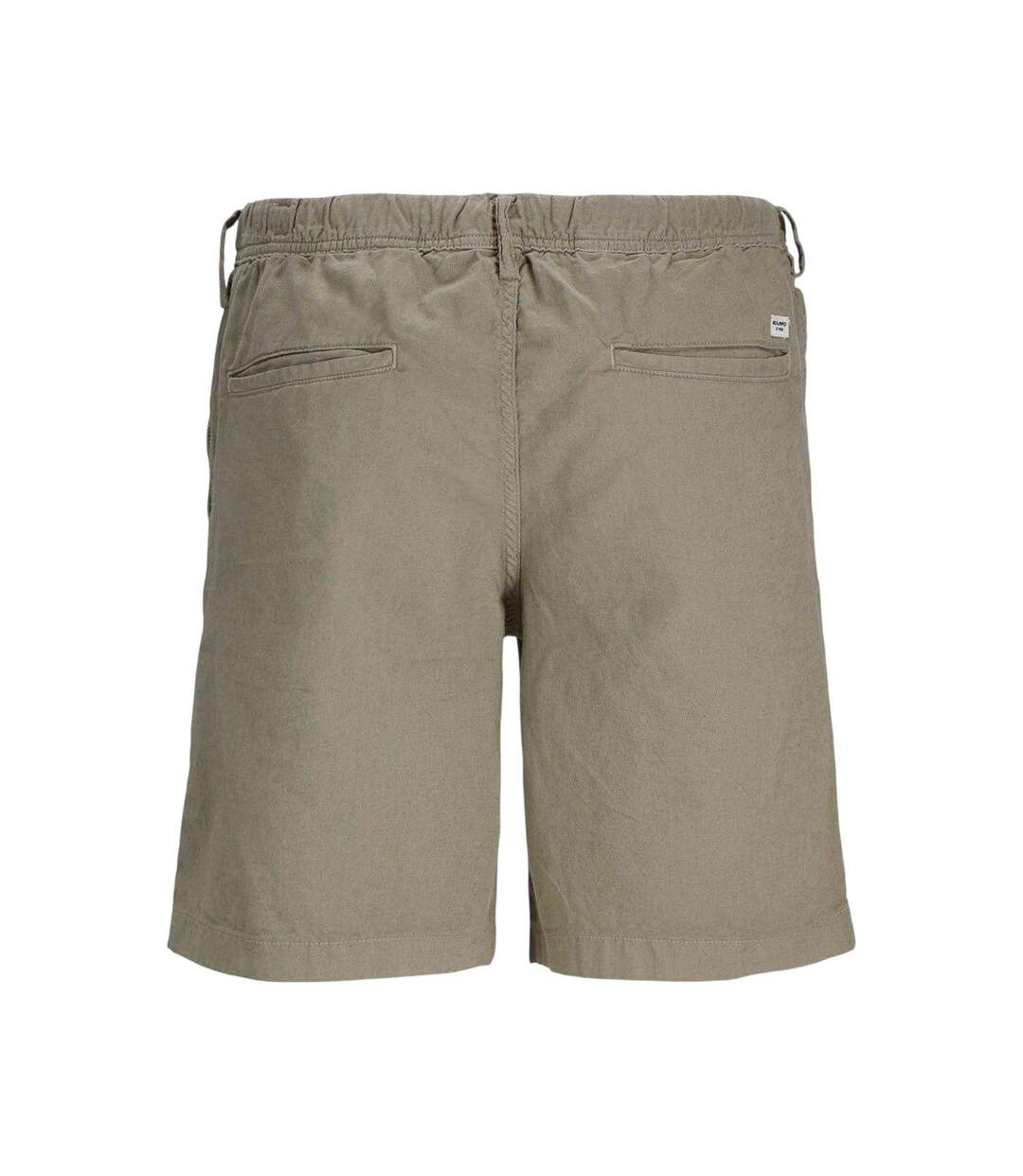 Mens Linen Blend Shorts Dusty Olive Jack And Jones-2