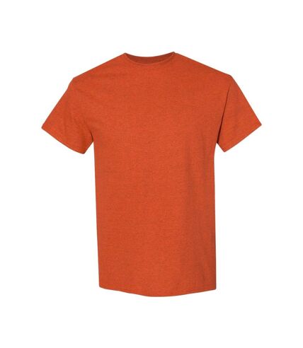 Gildan Mens Heavy Cotton Short Sleeve T-Shirt (Pack of 5) (Antique Orange)