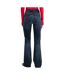 Jean evasé bleu femme tommy hilfiger sylvia-2