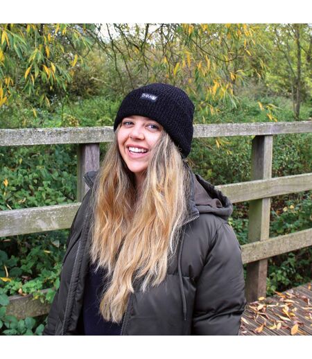 Ladies Thermal 40g 3M Insulation Fleece Lined Chenille Beanie Hat