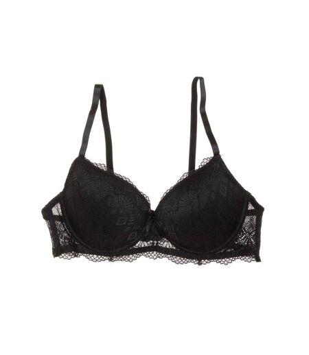 Soutien gorge noir femme les petites bombes lila