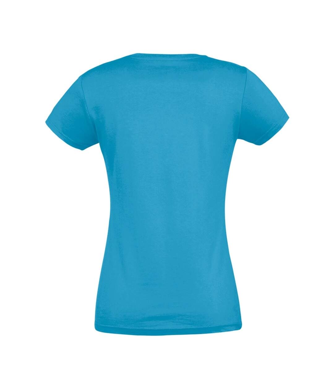 SOLS Womens/Ladies Imperial Heavy Short Sleeve T-Shirt (Aqua) - UTPC291-2