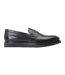 Mocassins penny sid homme noir Base London-3
