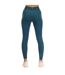 Womens/ladies Series-2 Long Leggings Teal Skins-2