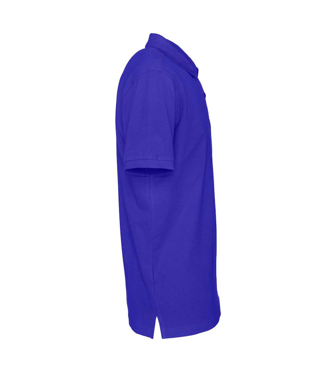 Mens Pique Polo Shirt Royal Blue Clique-4