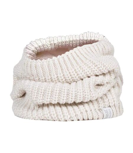 Cache-Cou Femme Épais Tricot avec Doublé Polaire