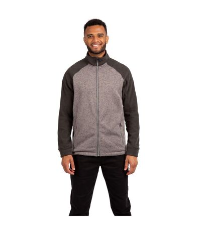 Mens Sonstown Fleece Jacket Grey Marl Trespass