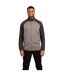 Mens Sonstown Fleece Jacket Grey Marl Trespass-1
