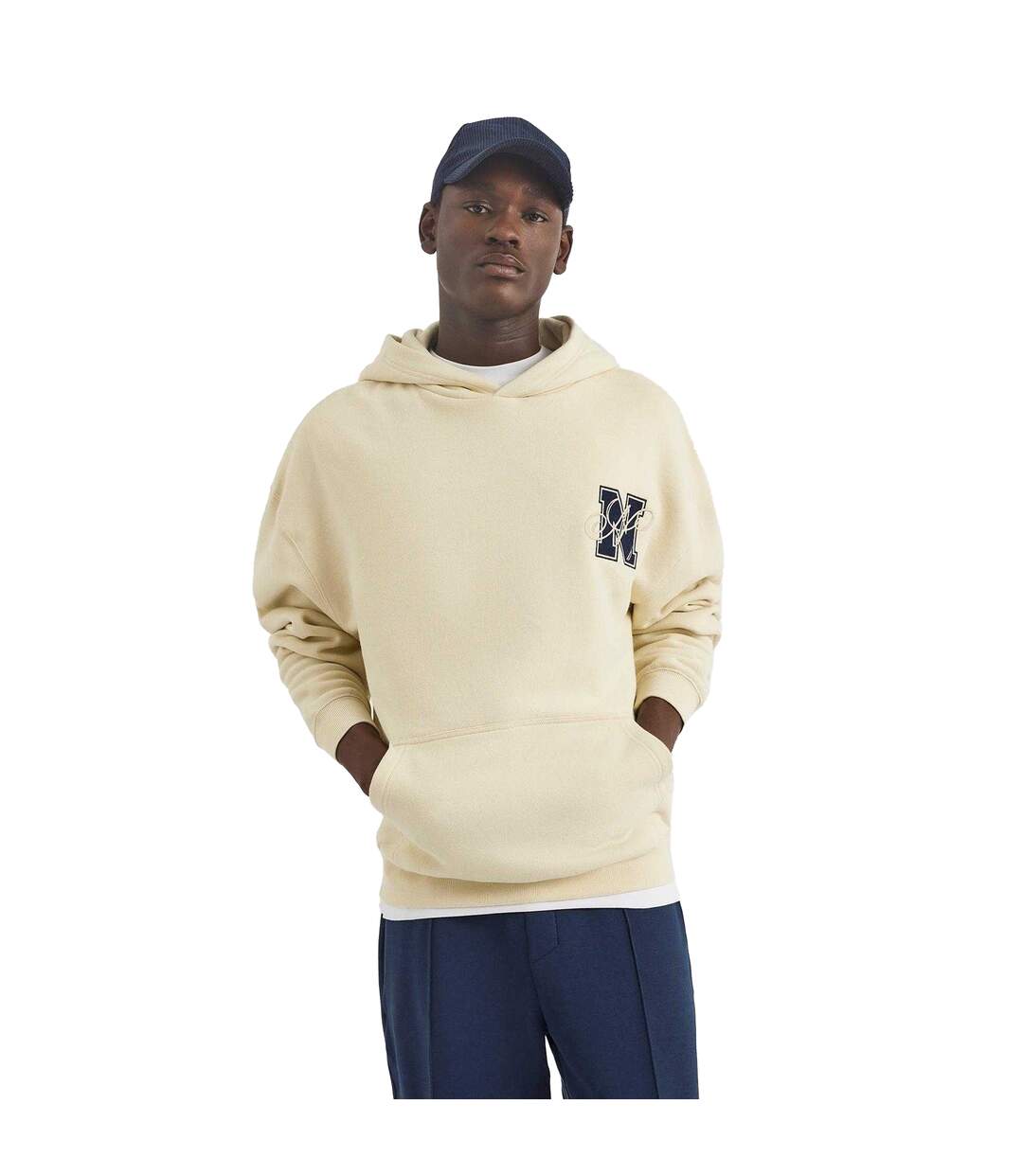 Mens Sade Hoodie Ivory Nautica-2