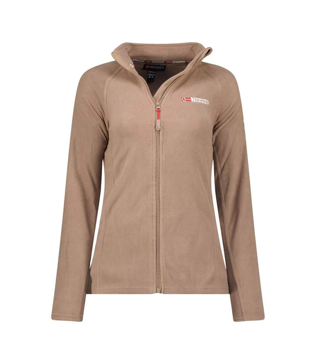 Veste polaire marron femme geographical norway lady 233-1