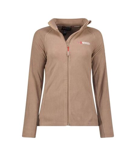 Veste polaire marron femme geographical norway lady 233
