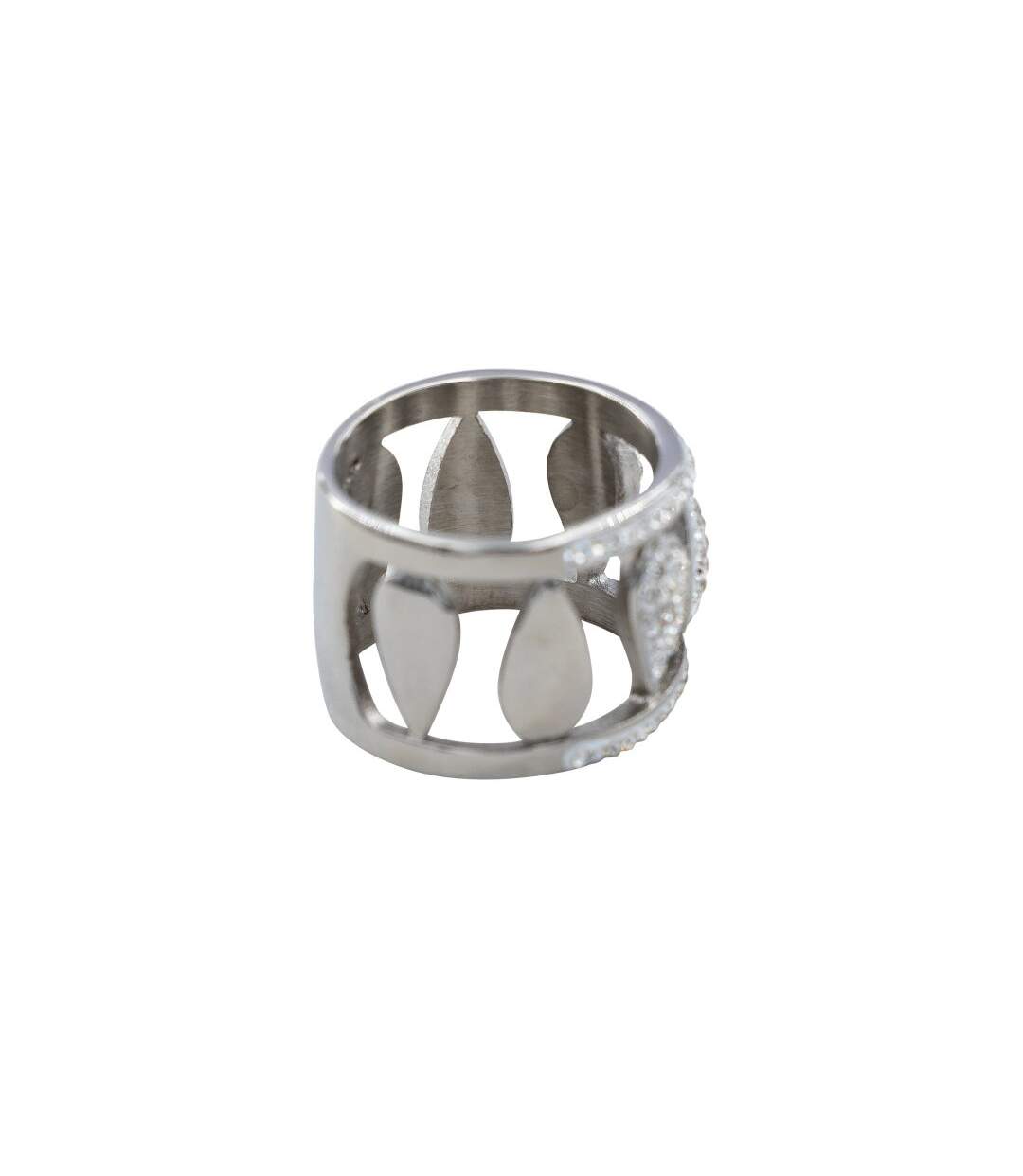 Bague Fashion pour Femme Acier Ornée Zirconium-3