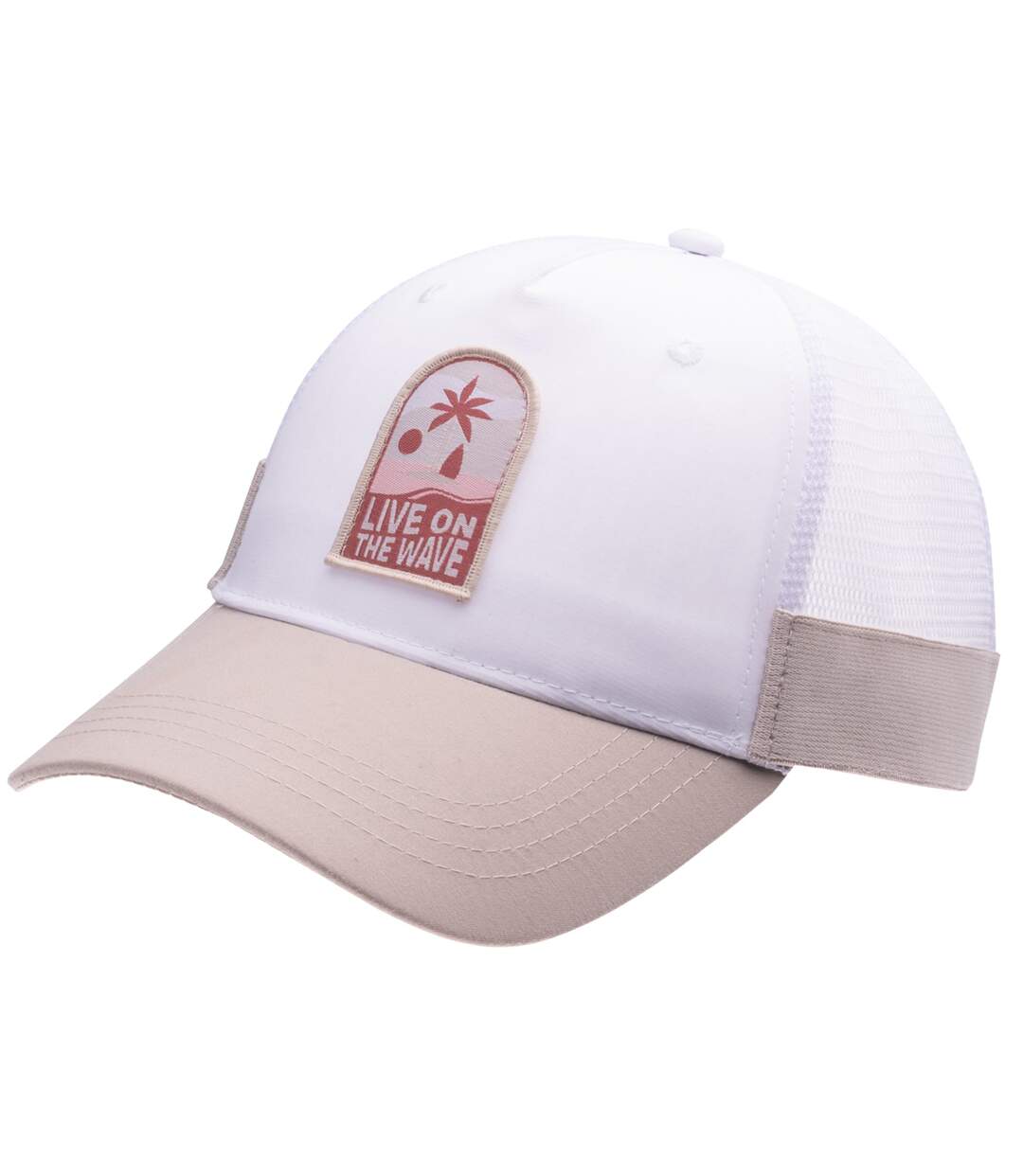 Casquette Trucker Mayle Beige Aquawave-2