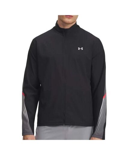 Veste de survêtement noire homme under armour velociti