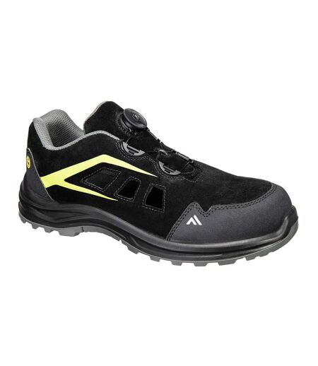 Baskets de sécurité s1 esd sr fo adulte noir / vert Portwest