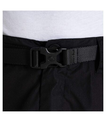 Pantalon À Taille Haute Semi-élastiquée 2-en-1 Kiwi Homme Noir Craghoppers