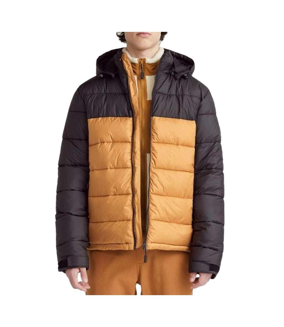 Doudoune noir/camel homme o'neill o'riginals-1