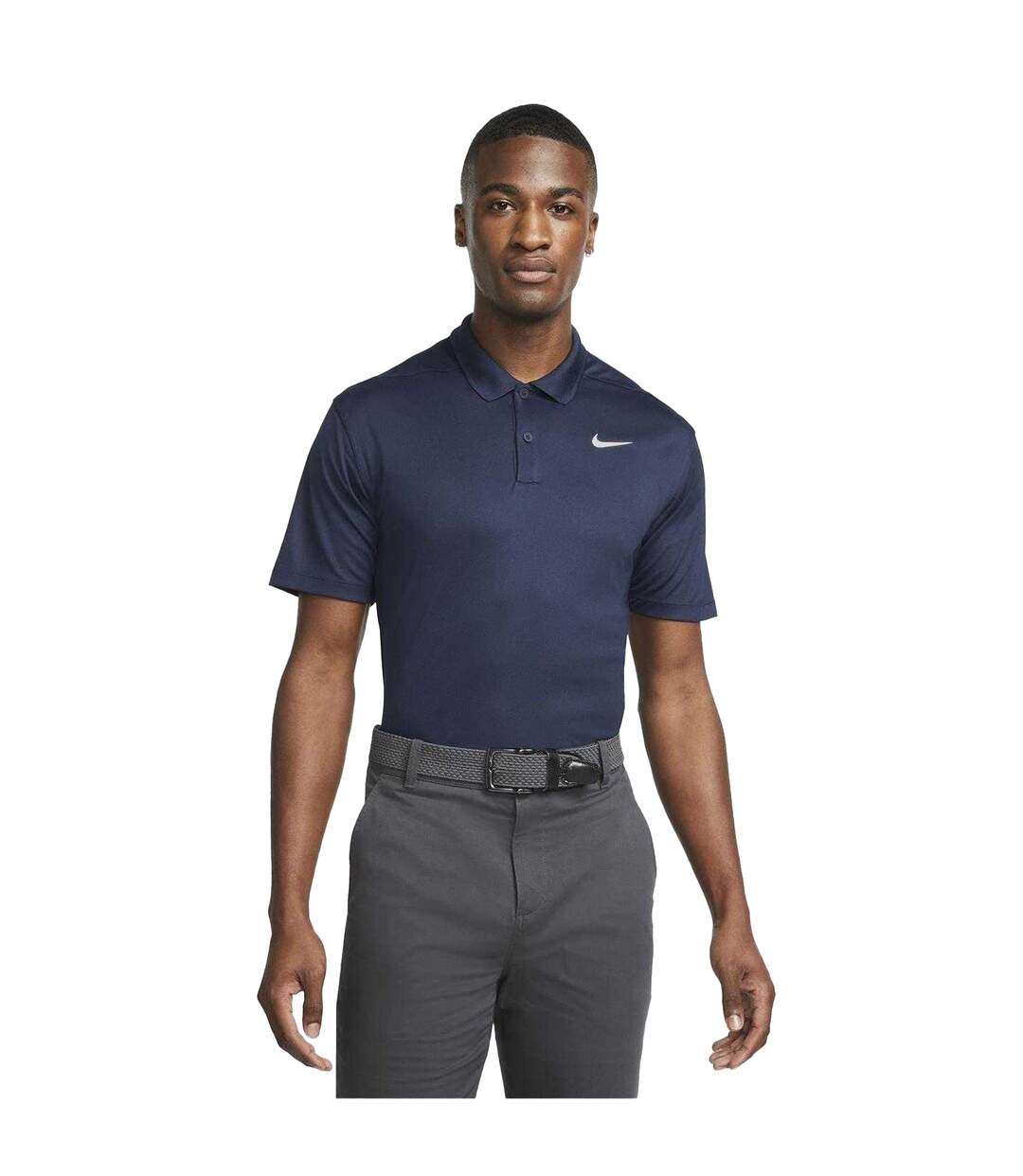 Polo Golf Victory Homme Bleu Marine Blanc Nike-2