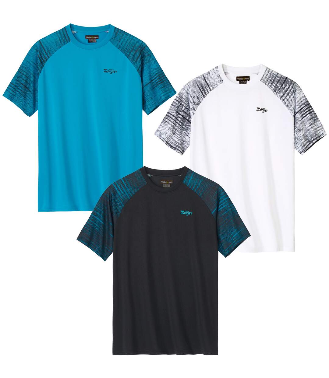 Lot de 3 Tee-shirts Fluide Sport 