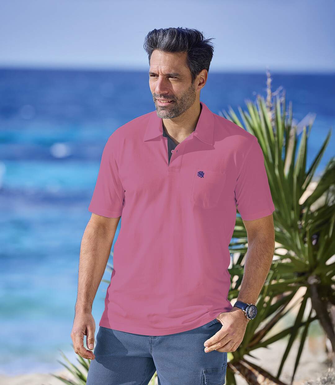 Le Lot de 3 Polos en Jersey de Coton-3
