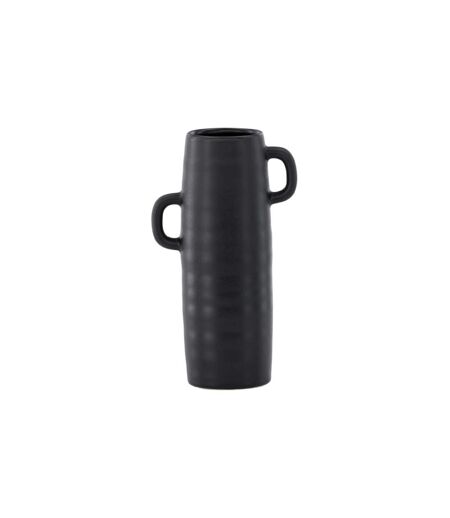 Vase Ondulé en Céramique Cent 25cm Noir