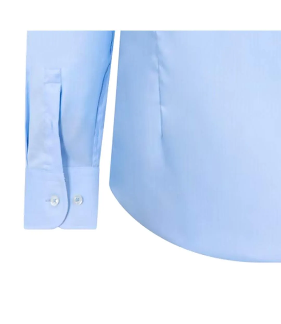 Chemise Manches Longues Homme Bleu Pastel Boss-4