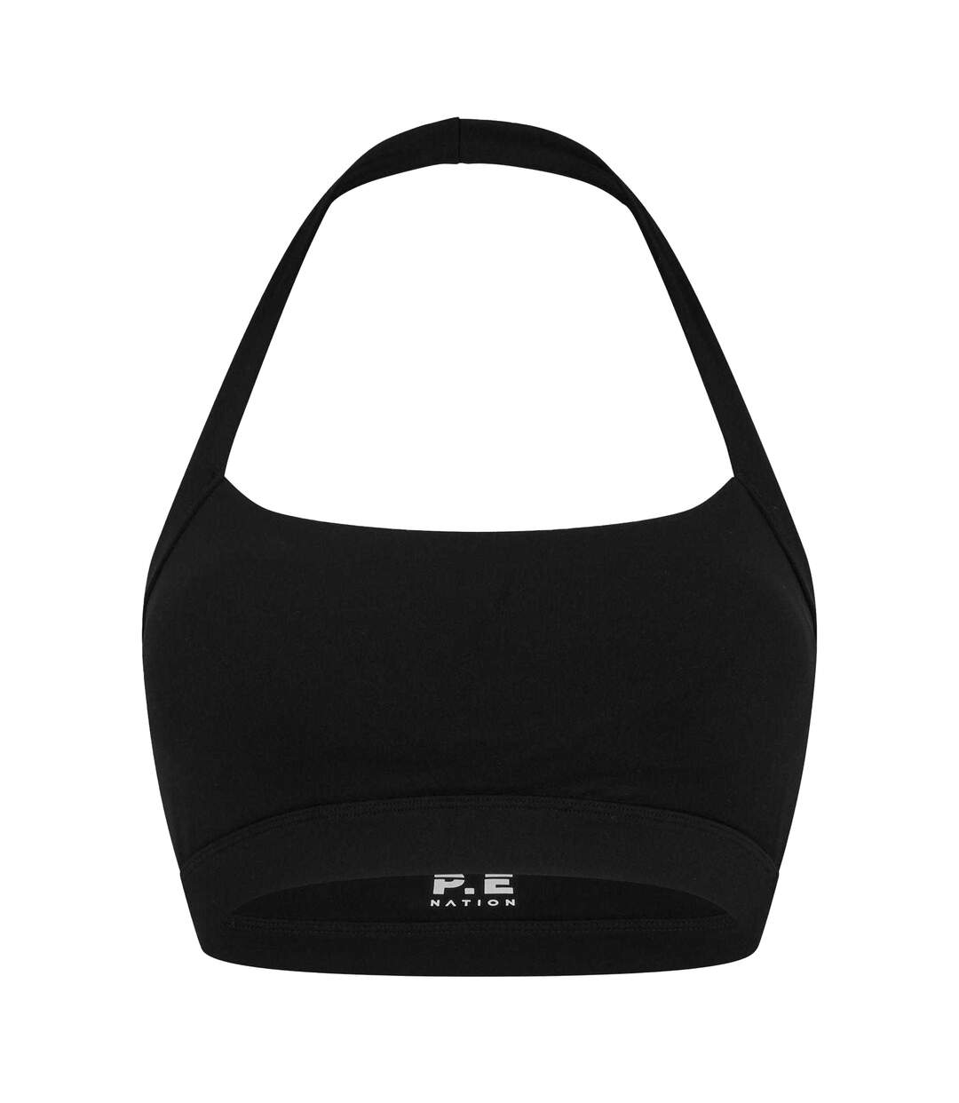 Womens/ladies Unwind Sports Bra Black PE Nation-2