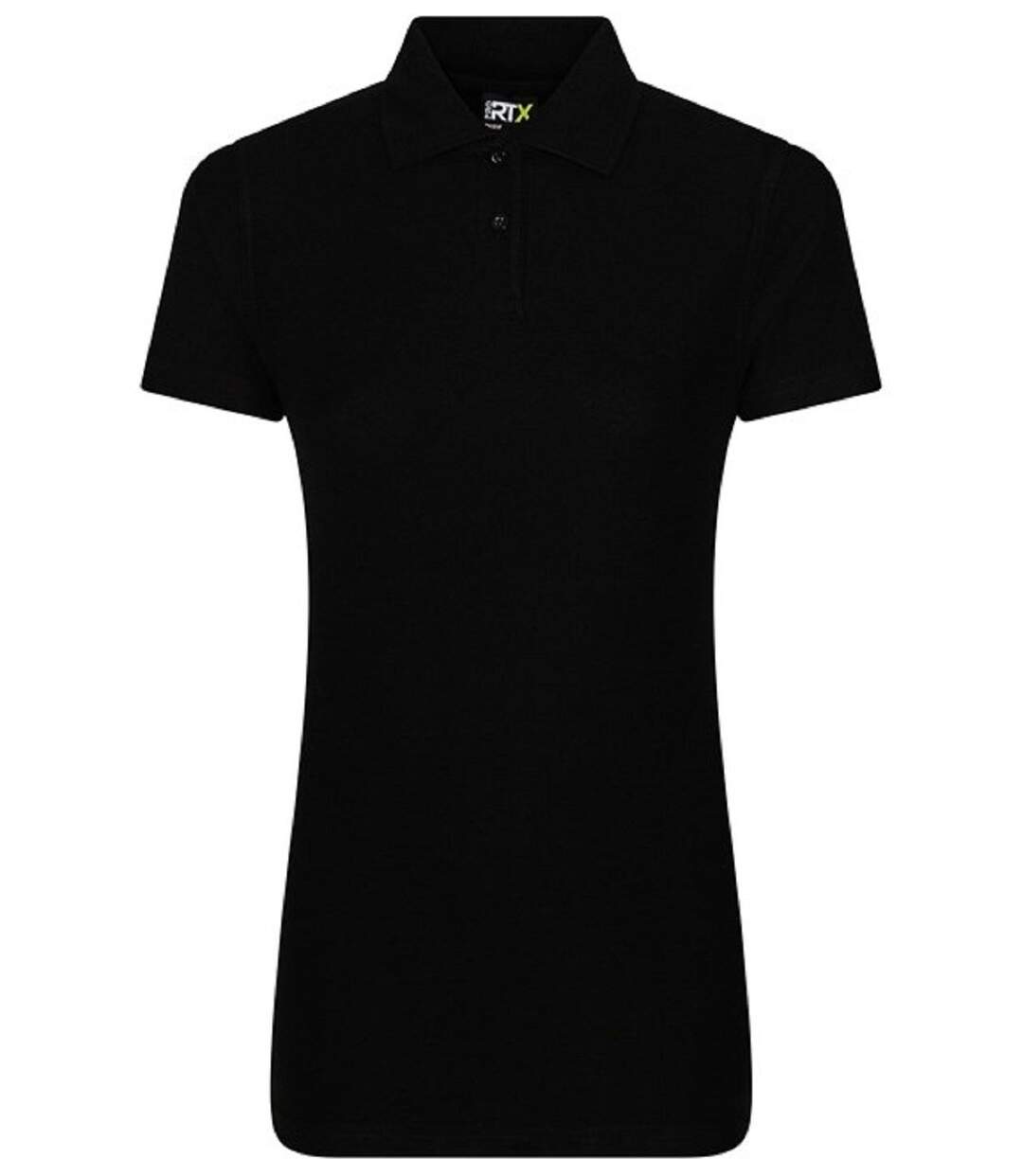 Polo Pro manches courtes - Femme - Du XS au 4XL - RX01F - noir