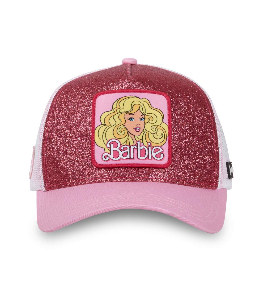 Casquette femme trucker fermeture snapback Barbie Capslab