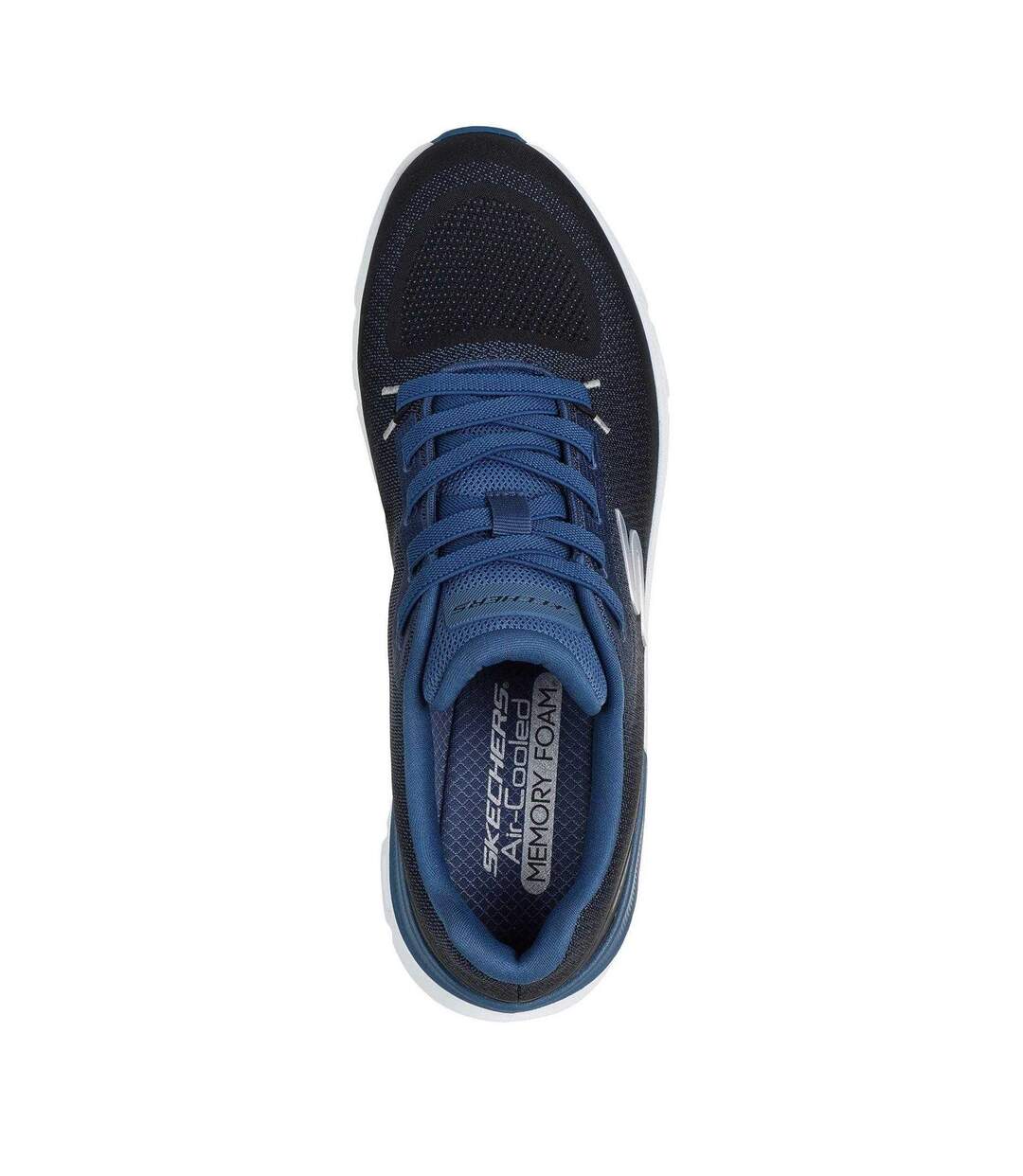 Baskets Glide-step Pro Homme Noir Bleu Skechers-4