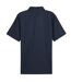 Mens Cloudspun Rosette Tailored Polo Shirt Deep Navy Puma-2