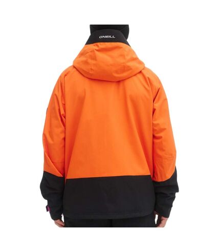 Manteau de ski Noir/Orange Homme O'Neill Originals Anorak - L