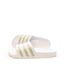 Claquettes Blanches/Argentés Homme Adidas Adilette Aqua - 39