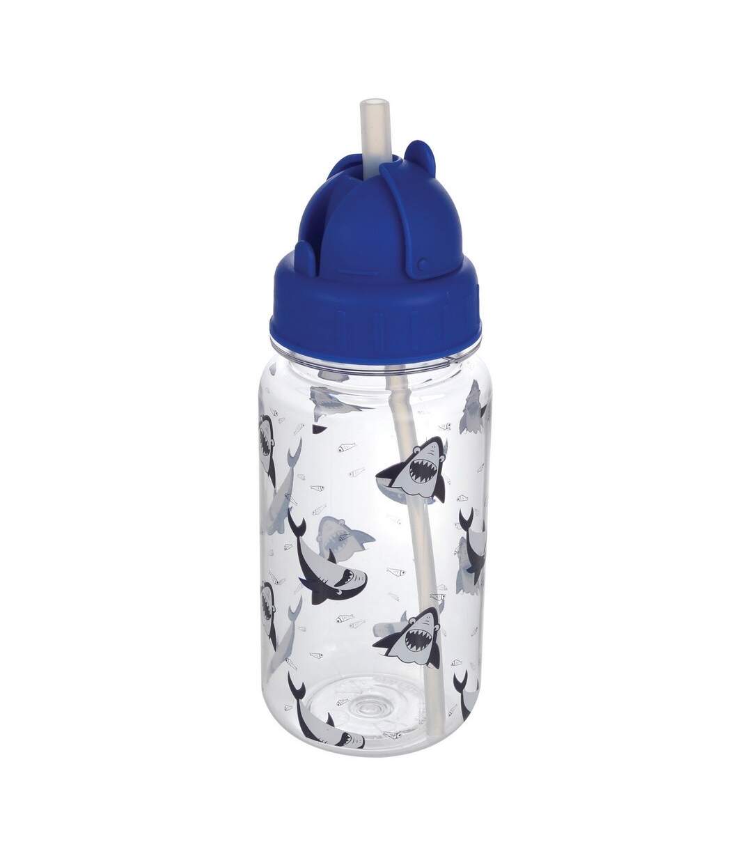 Tritan Animal 300ml Water Bottle 0.3l Clear Admiral Blue Regatta-1