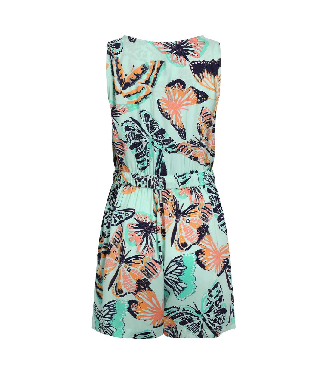 Womens/ladies mare printed playsuit seafoam Weird Fish-2