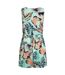 Womens/ladies mare printed playsuit seafoam Weird Fish-2