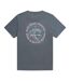 Animal Mens Chase Back Print Natural T-Shirt (Petrol) - UTMW2789