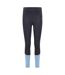 Legging Motif/style Blocs De Couleurs Crystalize Femme Noir Dare 2B-1