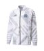 Mens Prematch Olympique De Marseille Fc Jacket White Puma-2