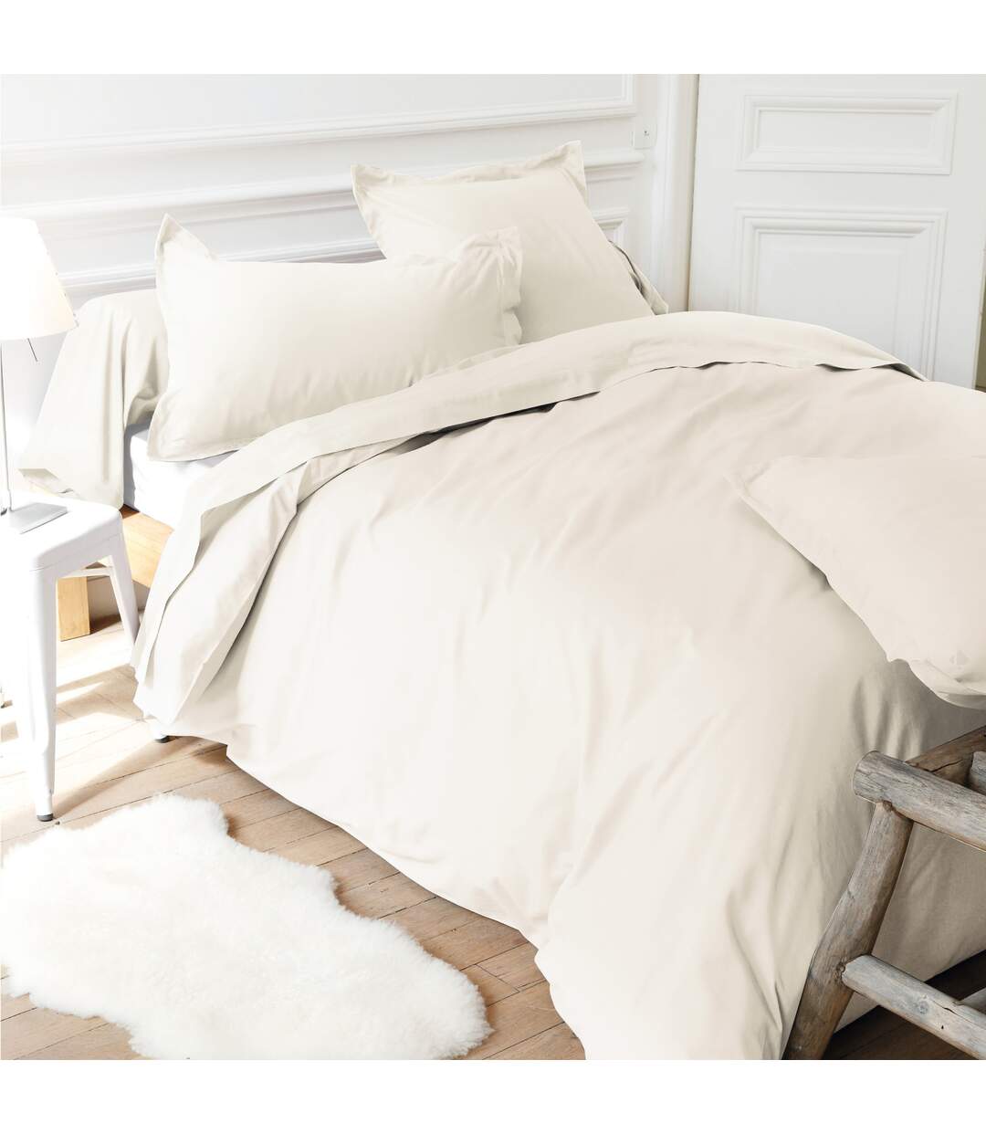 Drap plat uni coton ALTO-2