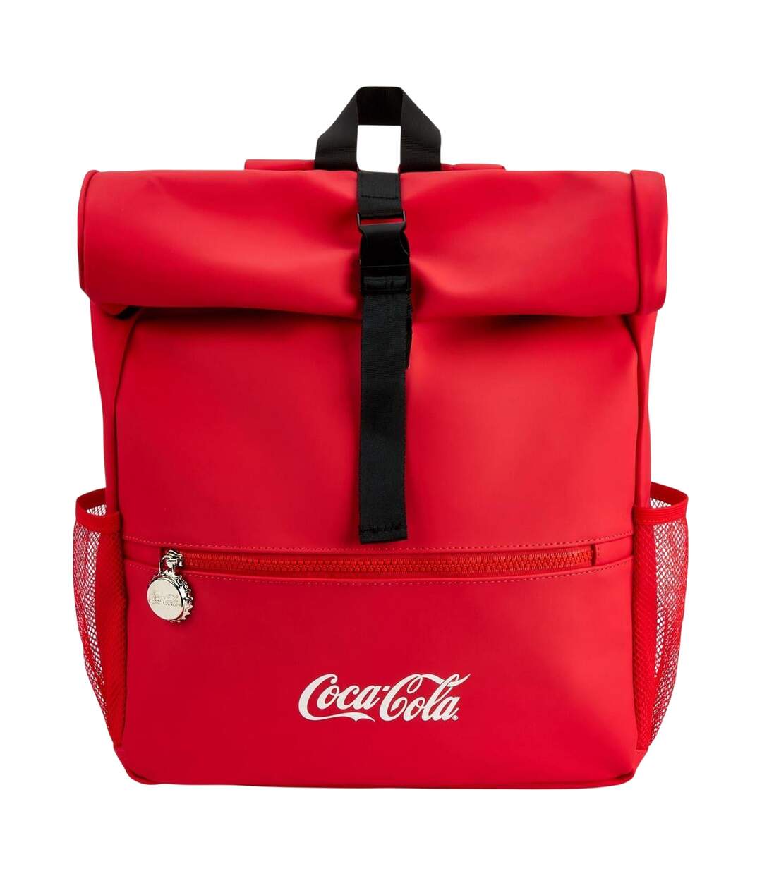 Roll Top Backpack One Size Red Coca-Cola-1