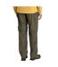 Pantalon À Taille Haute Semi-élastiquée 2-en-1 Kiwi Homme Kaki Craghoppers-3