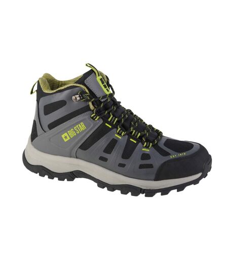 Bottines De Randonnée Homme Gris Noir Big Star
