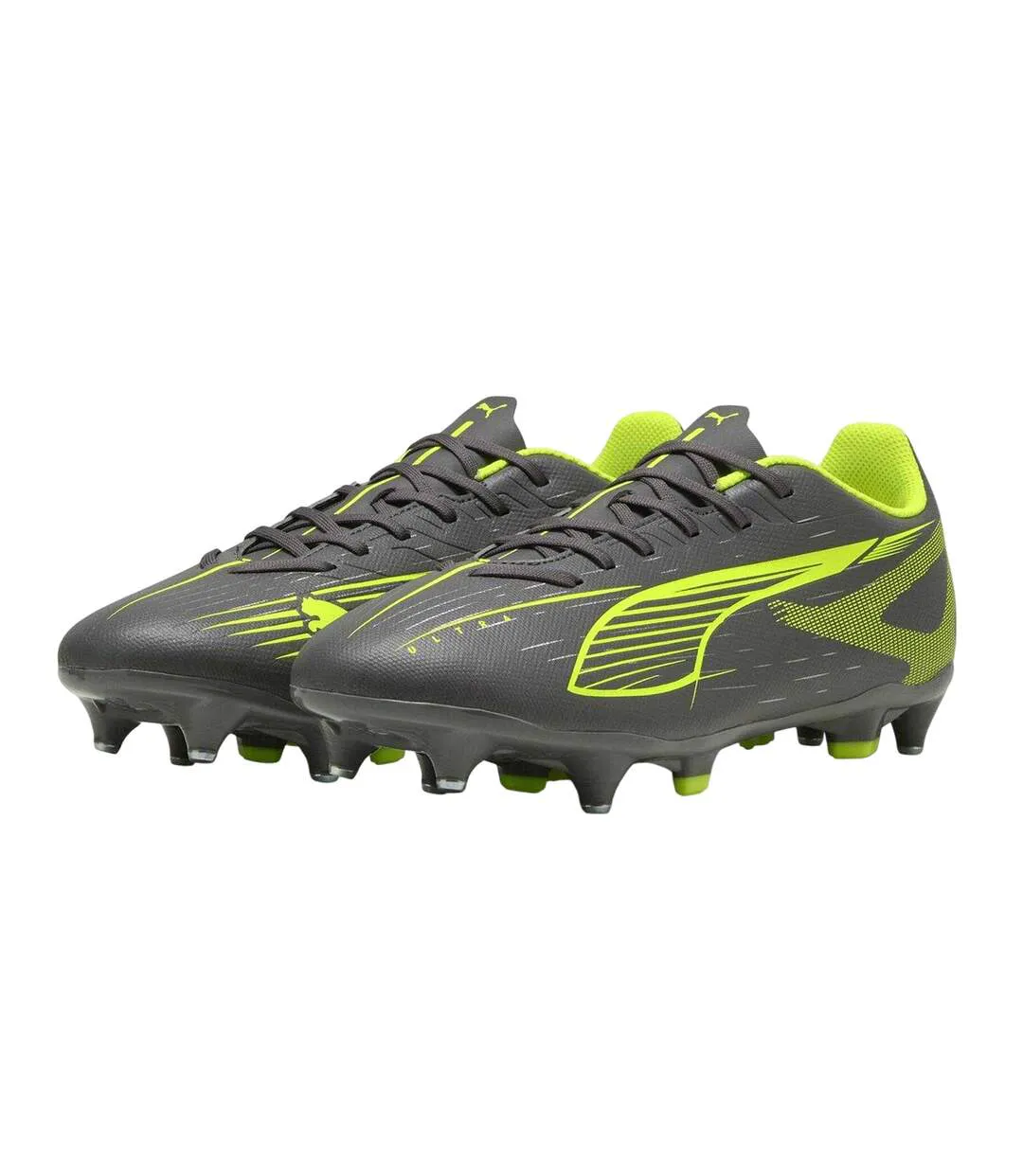 Mens Ultra Play Cleated Soft Ground Football Boots Matted Silver Puma-4