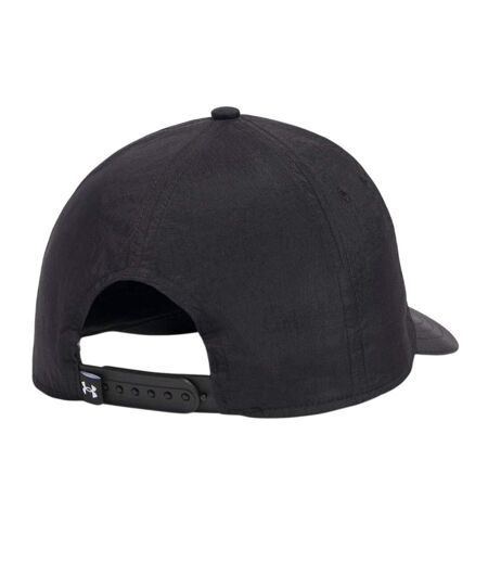 Mens Embroidered Logo Nylon Cap Black Under Armour